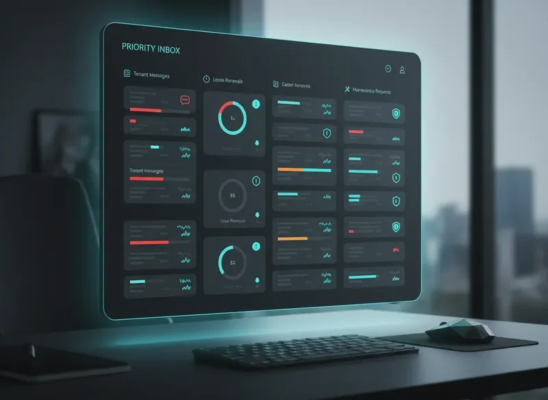 Today View dashboard showing prioritized tenant conversations and tasks